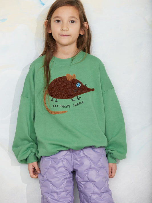 Elephant Shrew Chenille Sweater