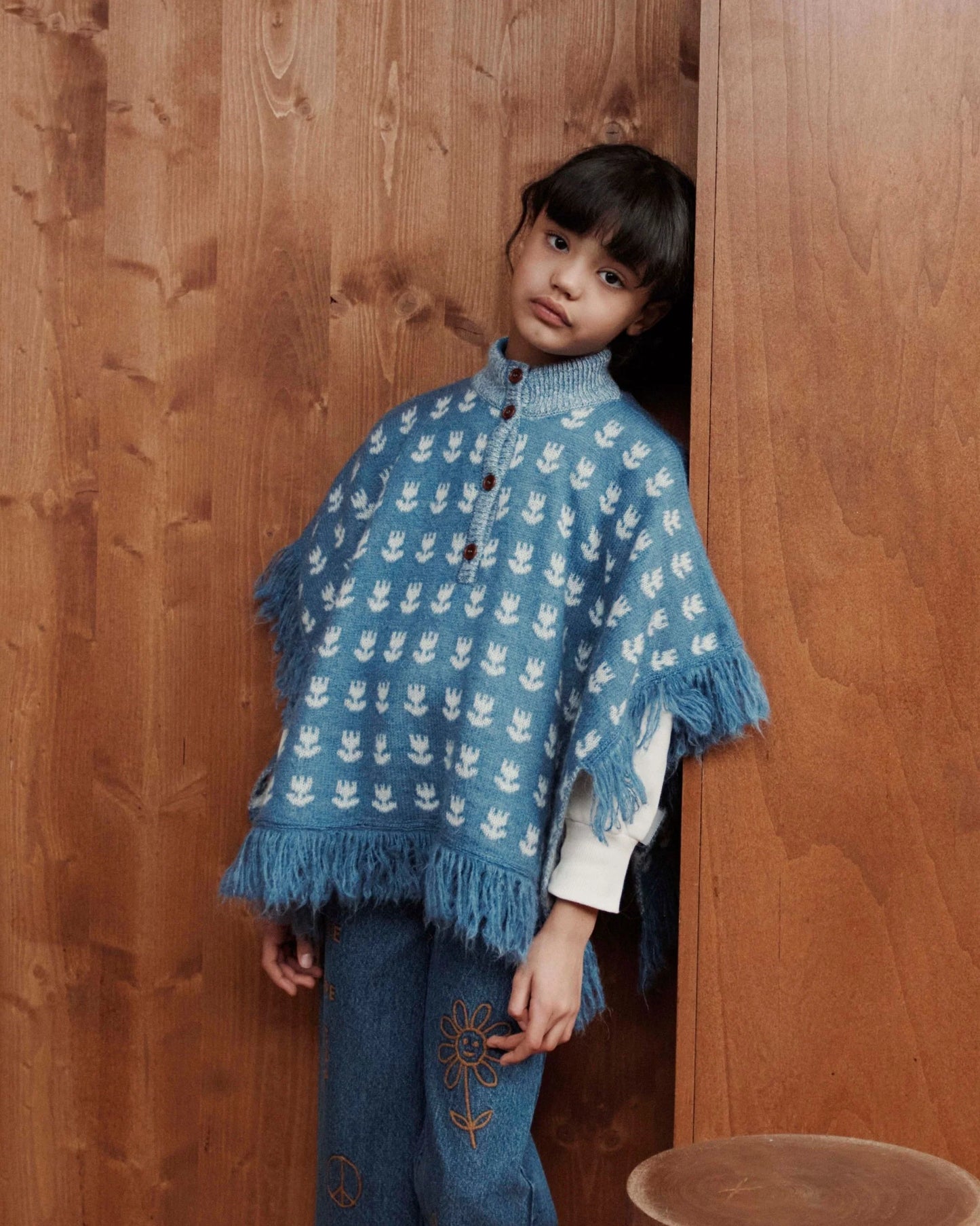 Blue Tulip Poncho