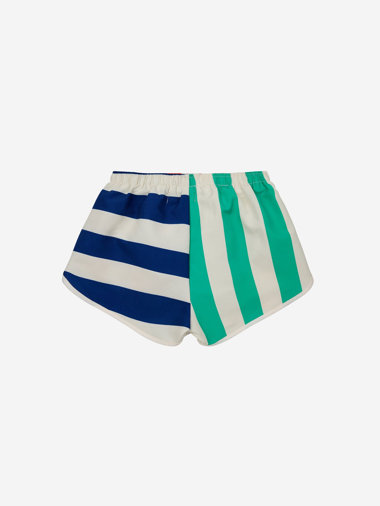Multicolor Stripes Swim Shorts