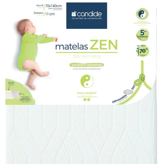 Candide Zen 360° Mattress - 70x140x10 cm