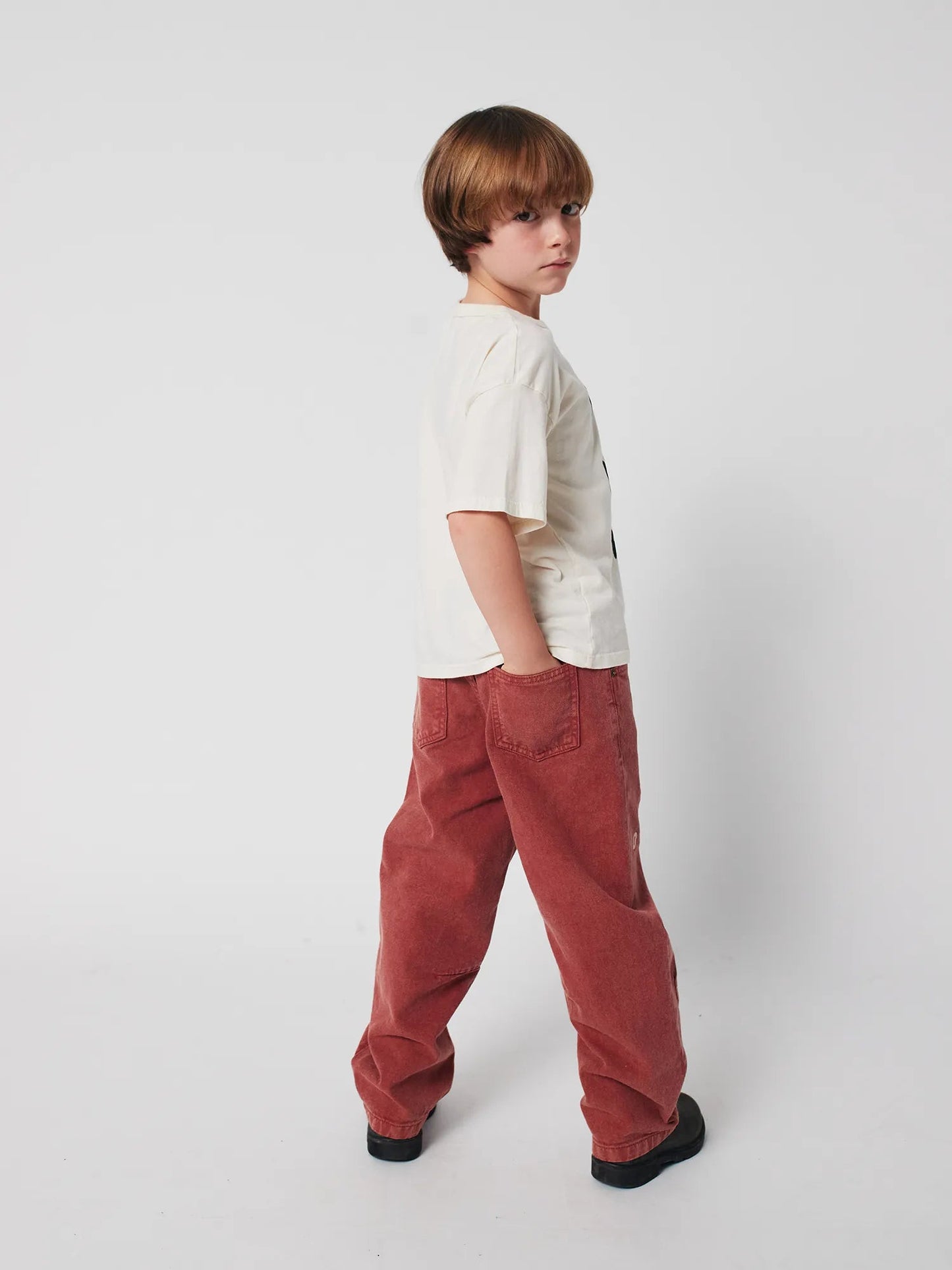 Denim Pants - Brown