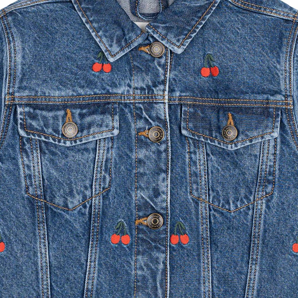 Cherry Denim Jacket