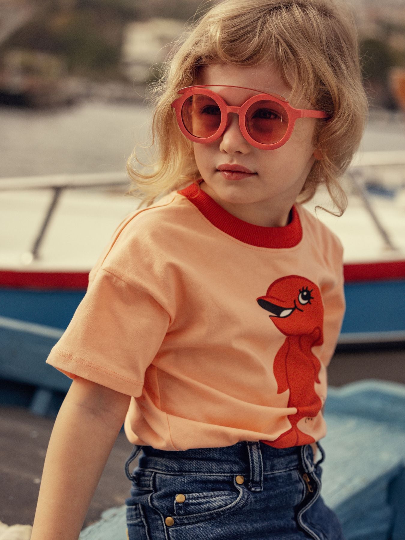 Visor Sunglasses - Pink (6-11y)
