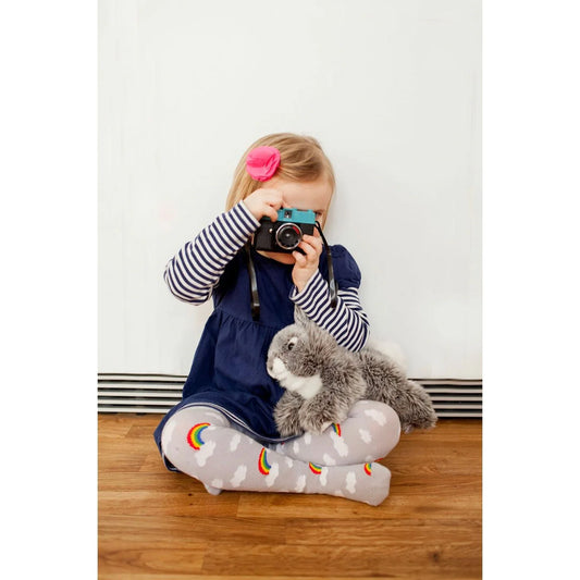 Organic Cotton Tights - Storm