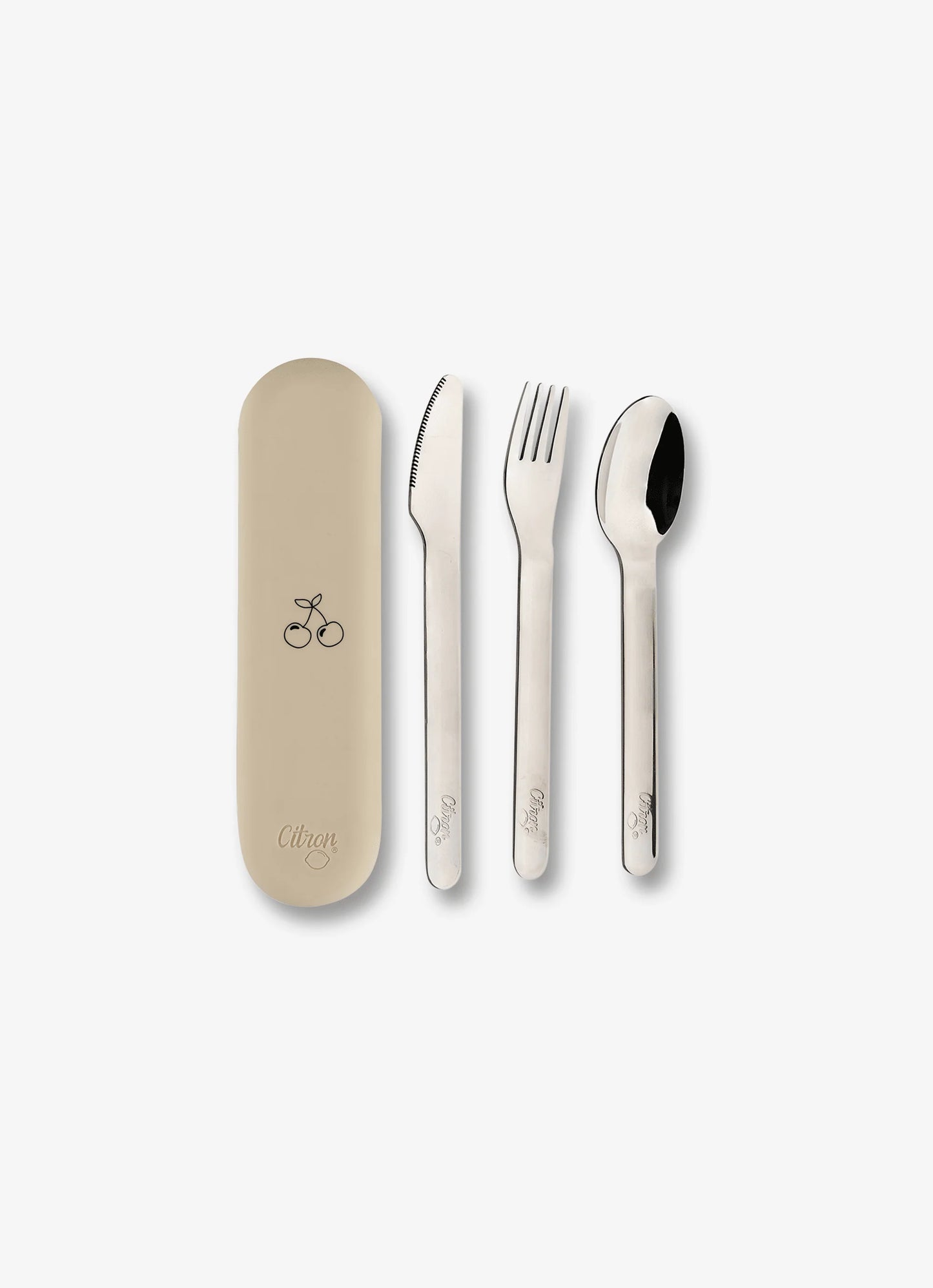 Stainless Steel Cutlery Set & Case
- Cherry