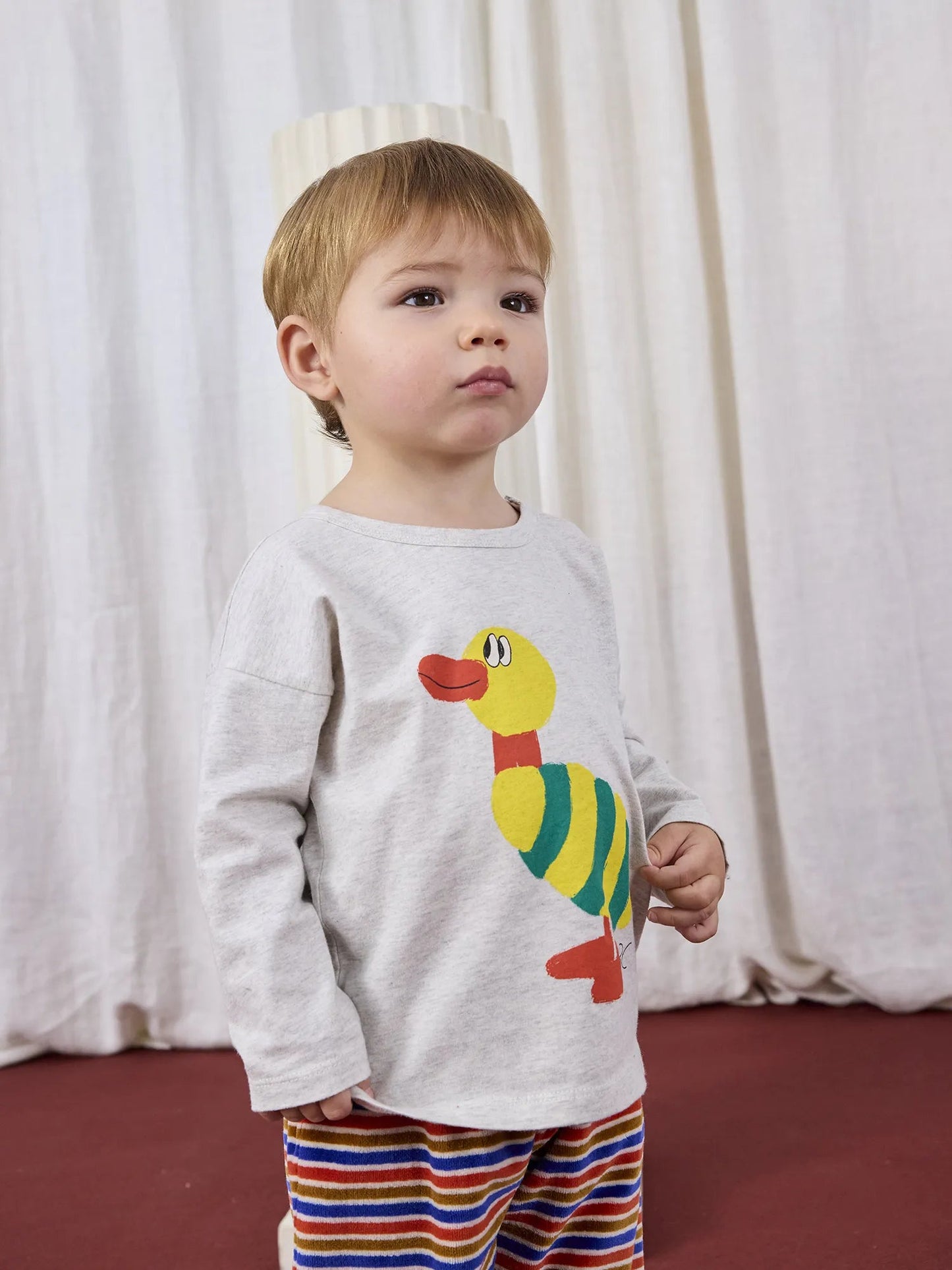 Striped Duck Baby Tshirt