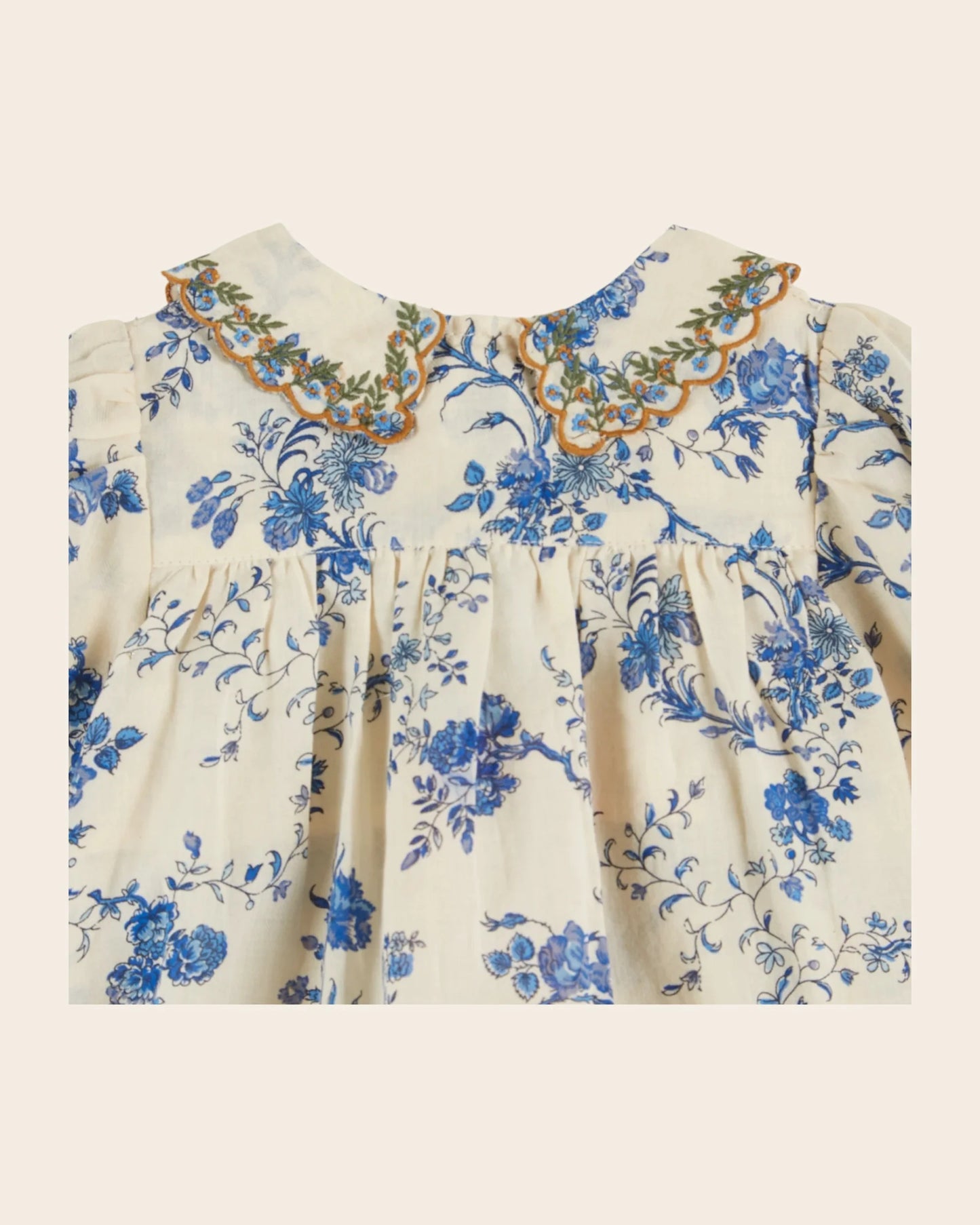 Blue Orchid Baby Blouse