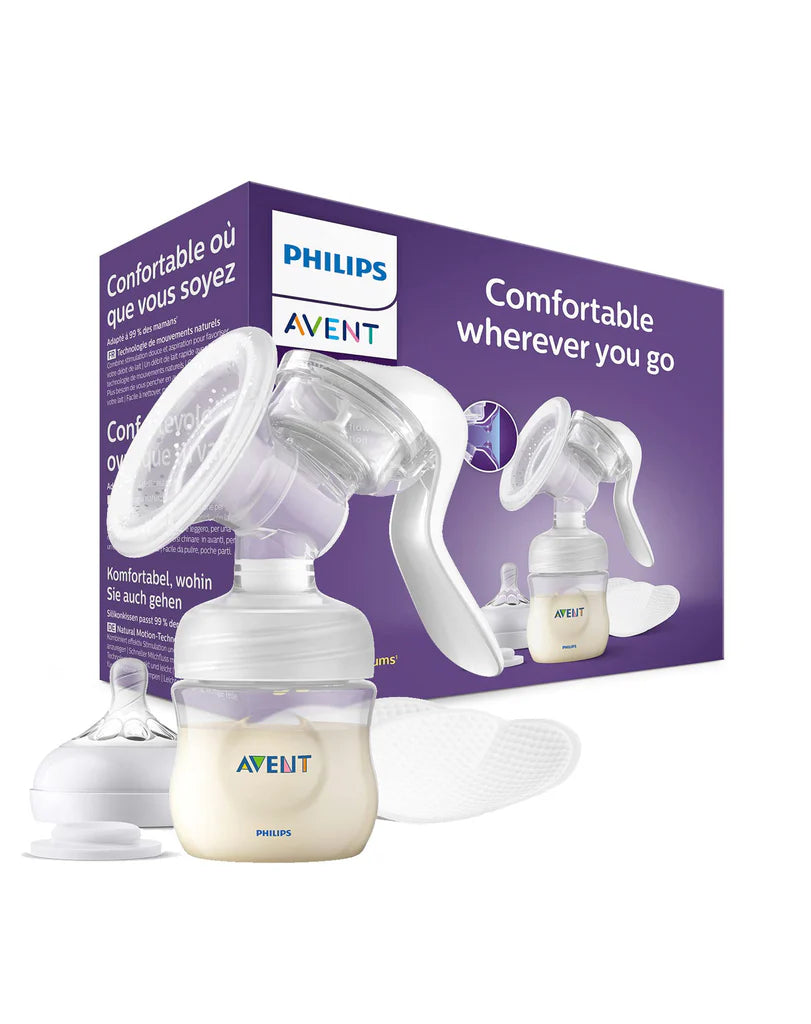 Manual breast pump with Natural Motion Technology (SCF 430/10)