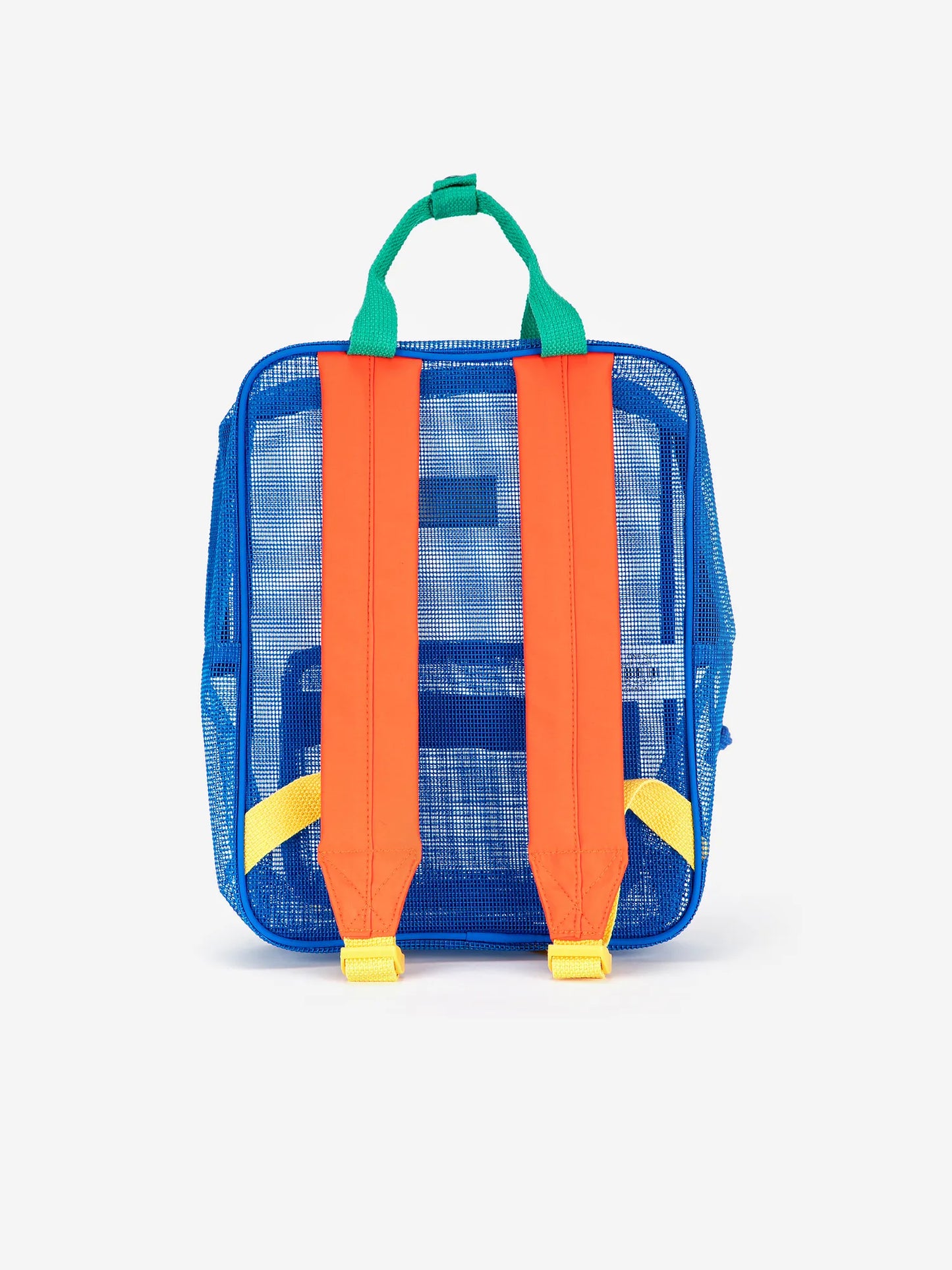Color Block Mesh Backpack