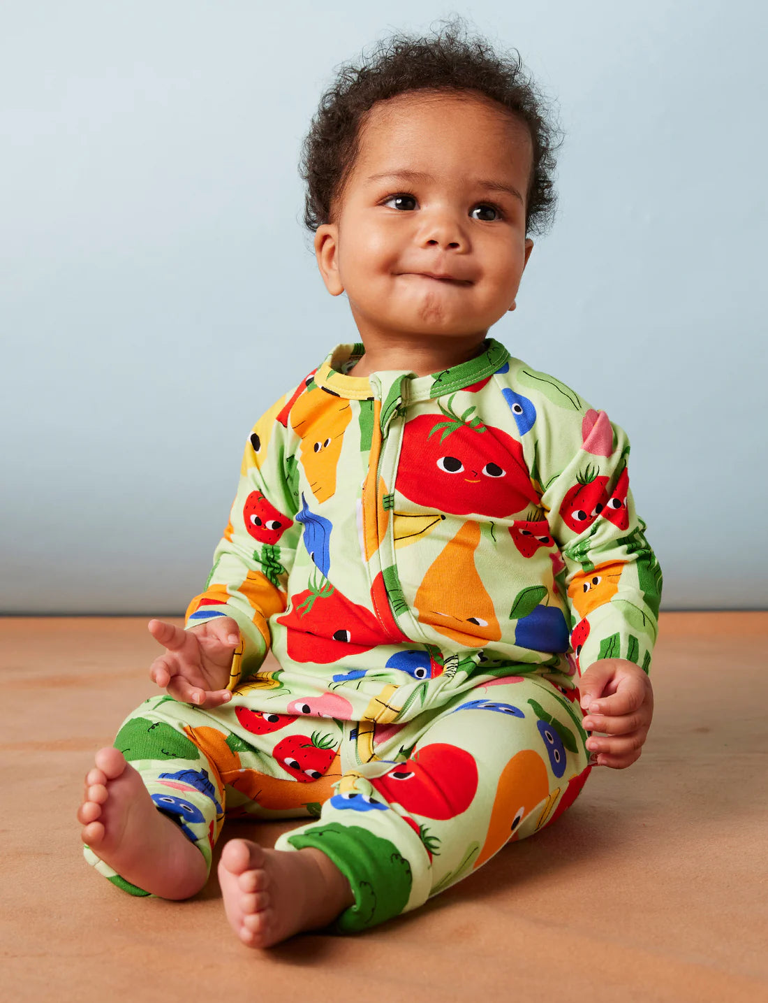 Happy Harvest Long Sleeve Playsuit