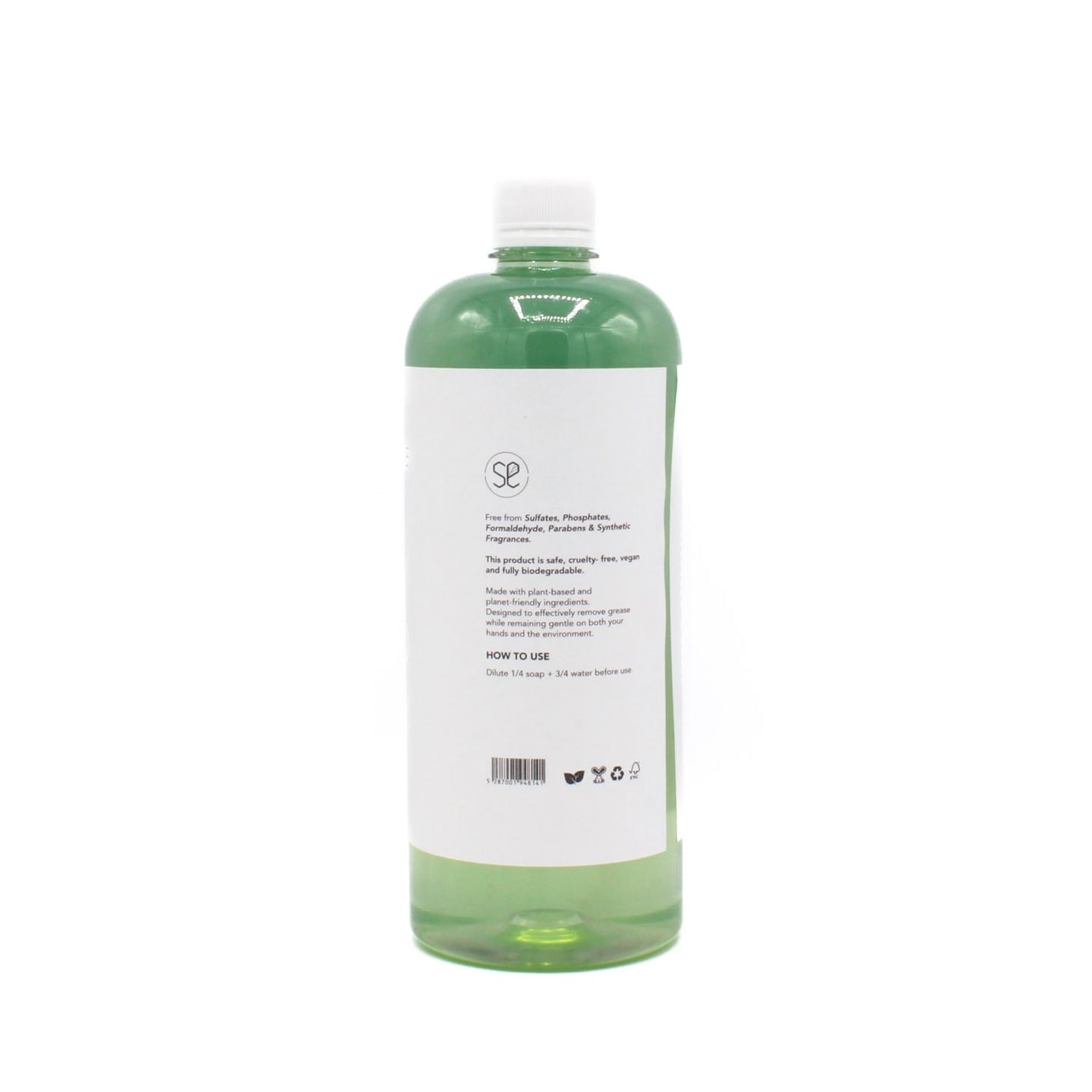 Dish Soap 1L - Mint & Lemon