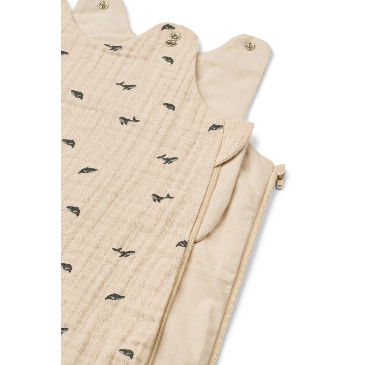 Flora Sleeping Bag - Mini whale / Sandy