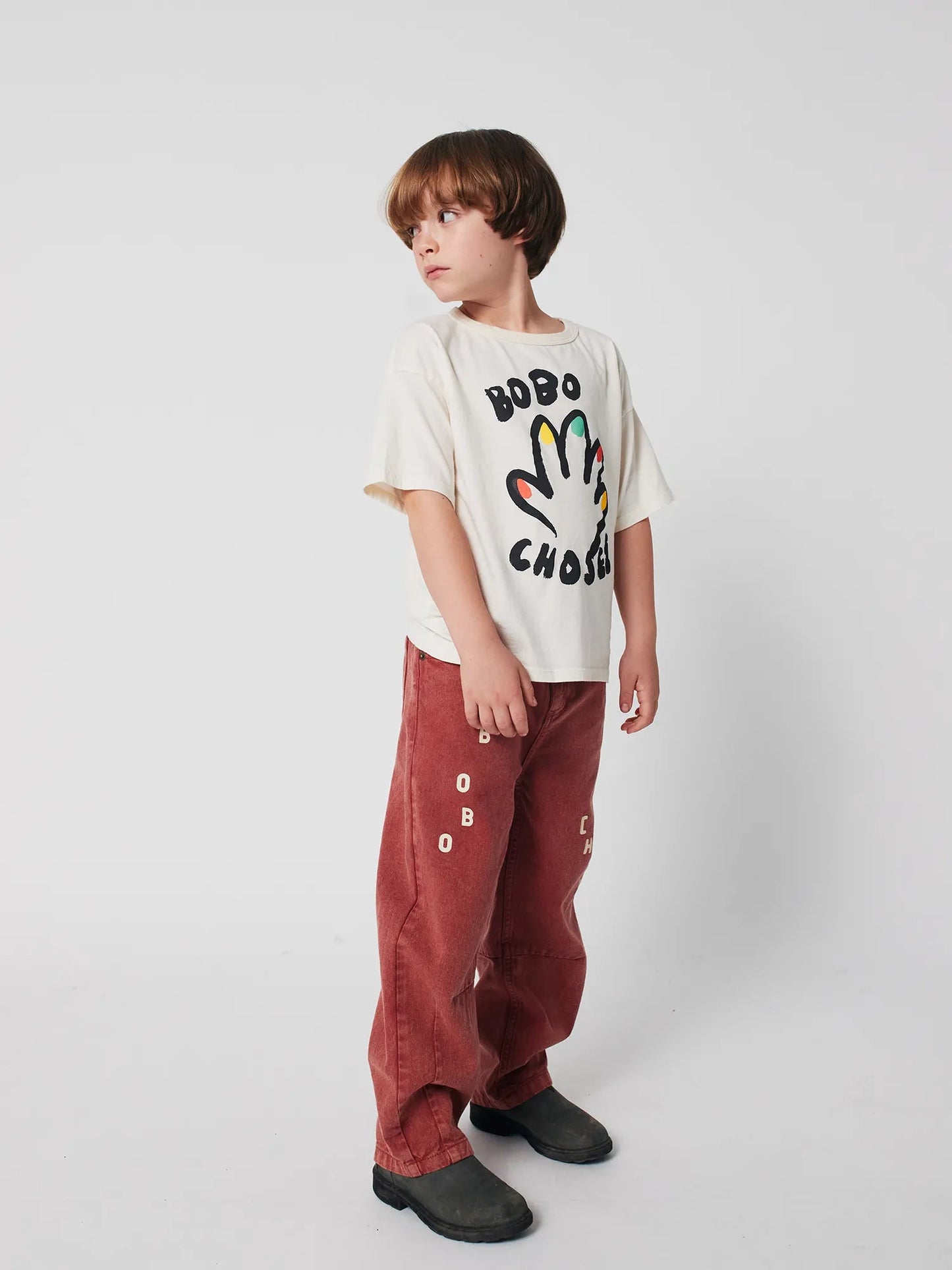 Denim Pants - Brown