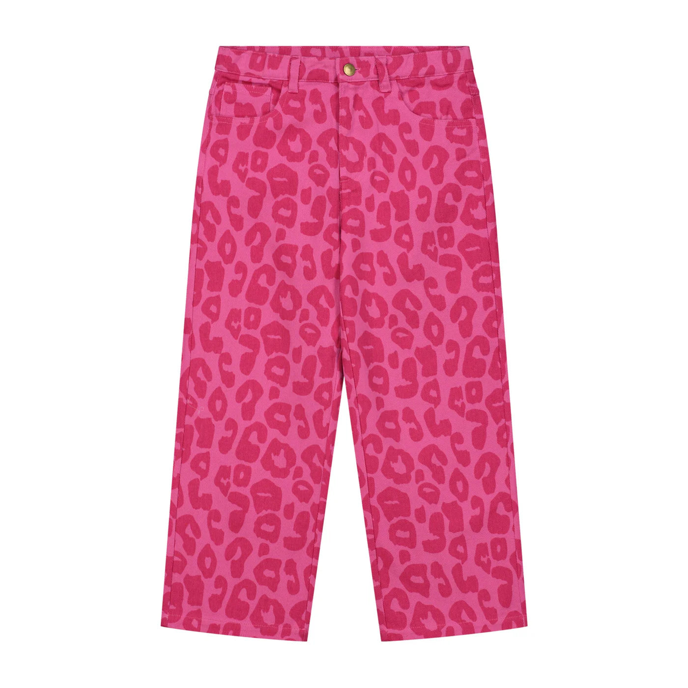 Snazzy Leopard Pants - Pink
