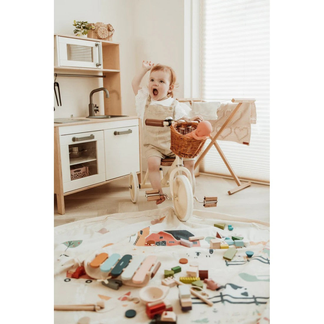 Playmat & Toy Storage Bag - Farm