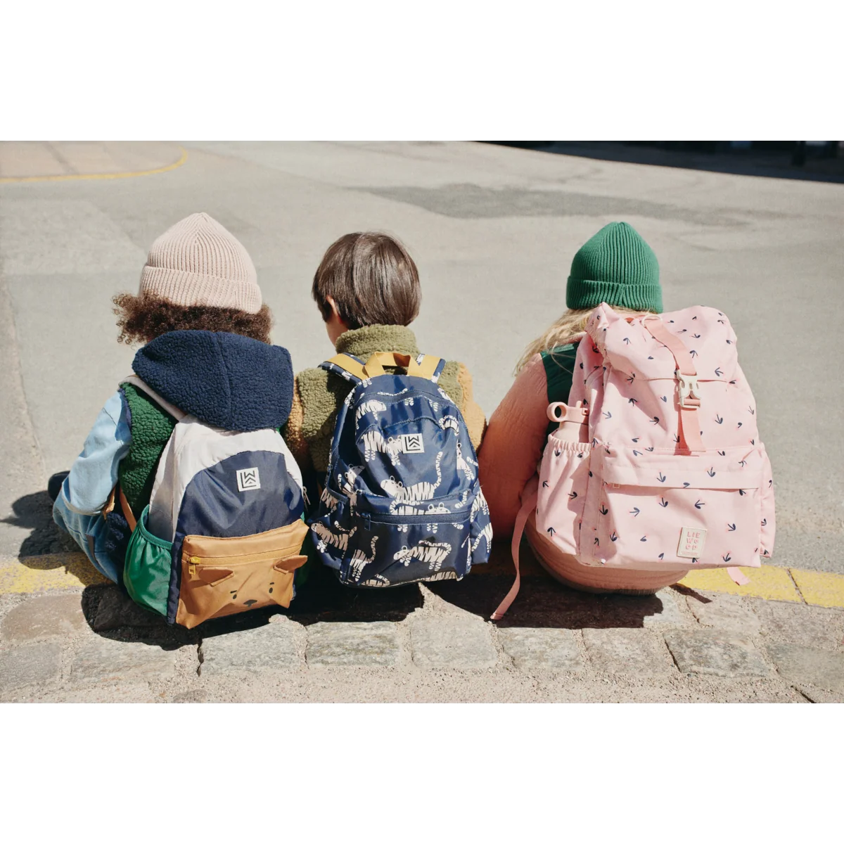 Andreas Bear Backpack - Classic Navy Multi Mix