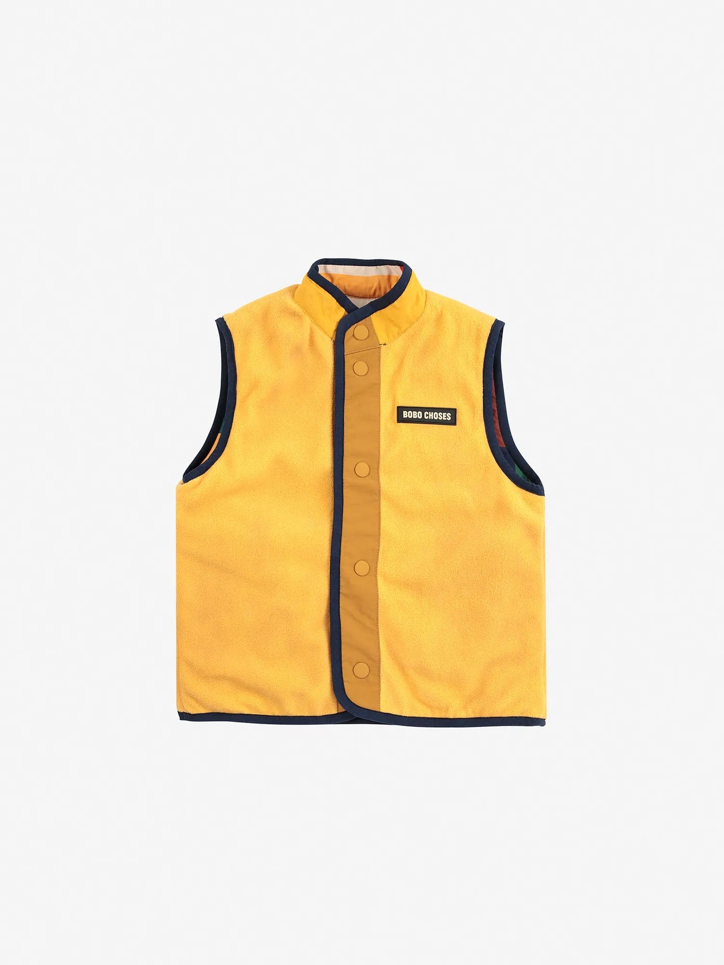 Multicolor Tiles Reversible Vest