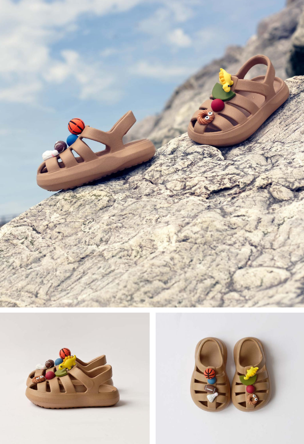 Waterplay Sandals - Brown