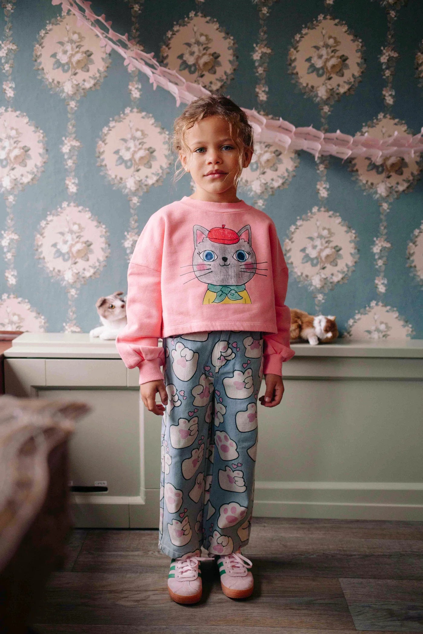 Dolly Purrton Sweater - Pink