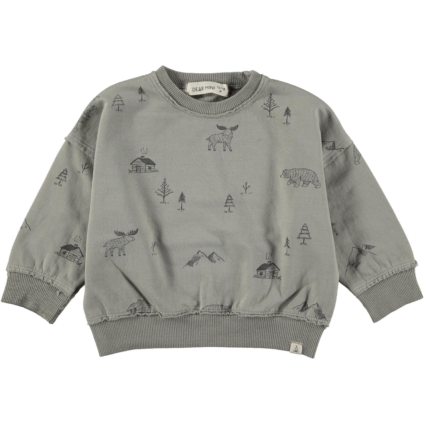 Woodland Sweater - Stone Grey