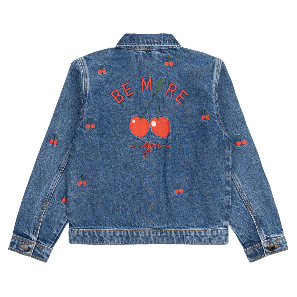 Cherry Denim Jacket