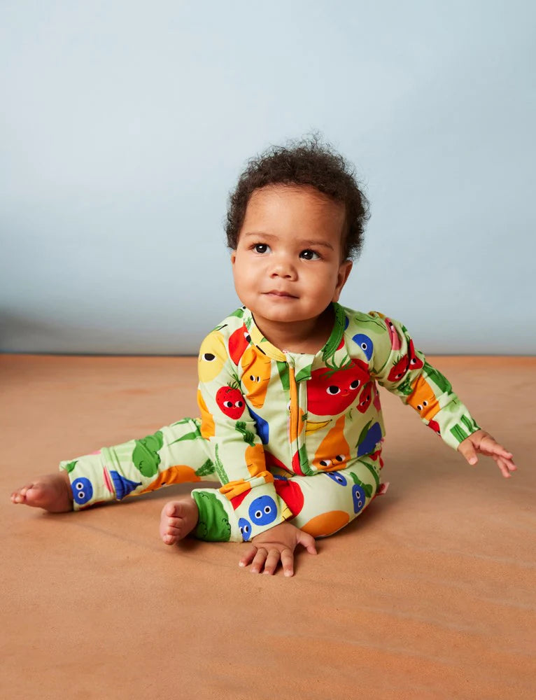 Happy Harvest Long Sleeve Playsuit