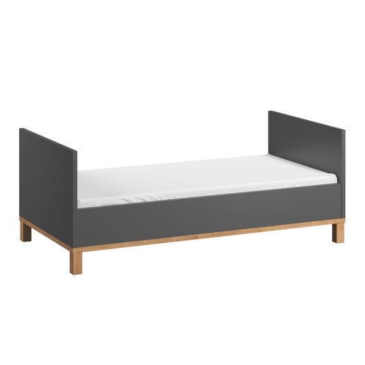 Altitude Cot Bed 70x140cm - Graphite/Oak