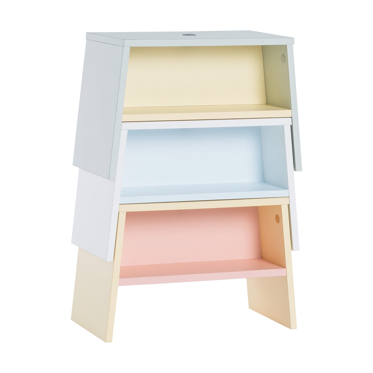 Tuli Stool - Yellow/Pink