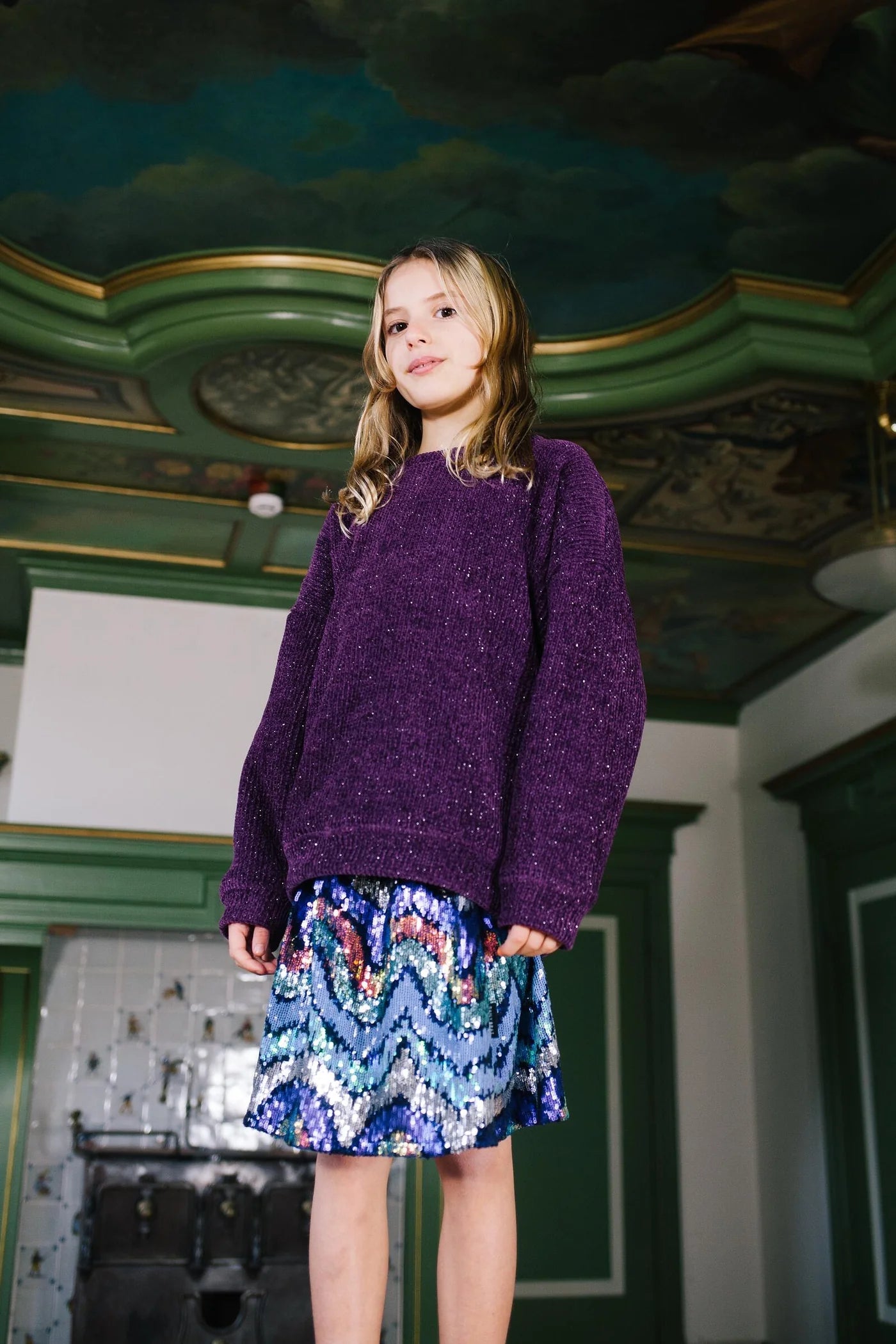 Stardust Glitter Sweater