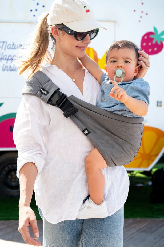 MomSwing Baby Carrier - Grey
