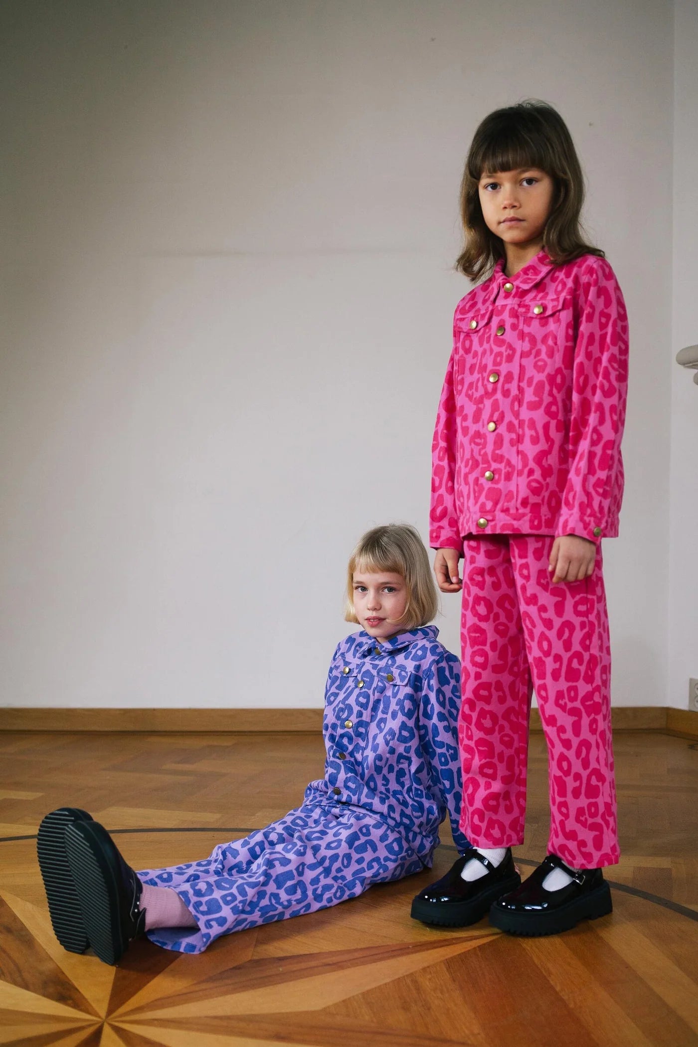Snazzy Leopard Pants - Pink
