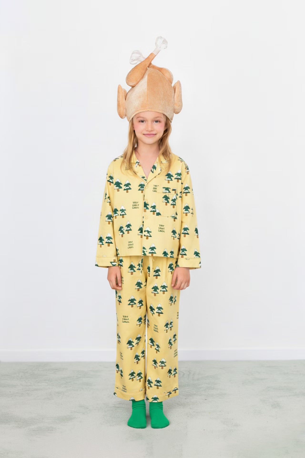 Xmas Tiny Town Trees Pyjamas