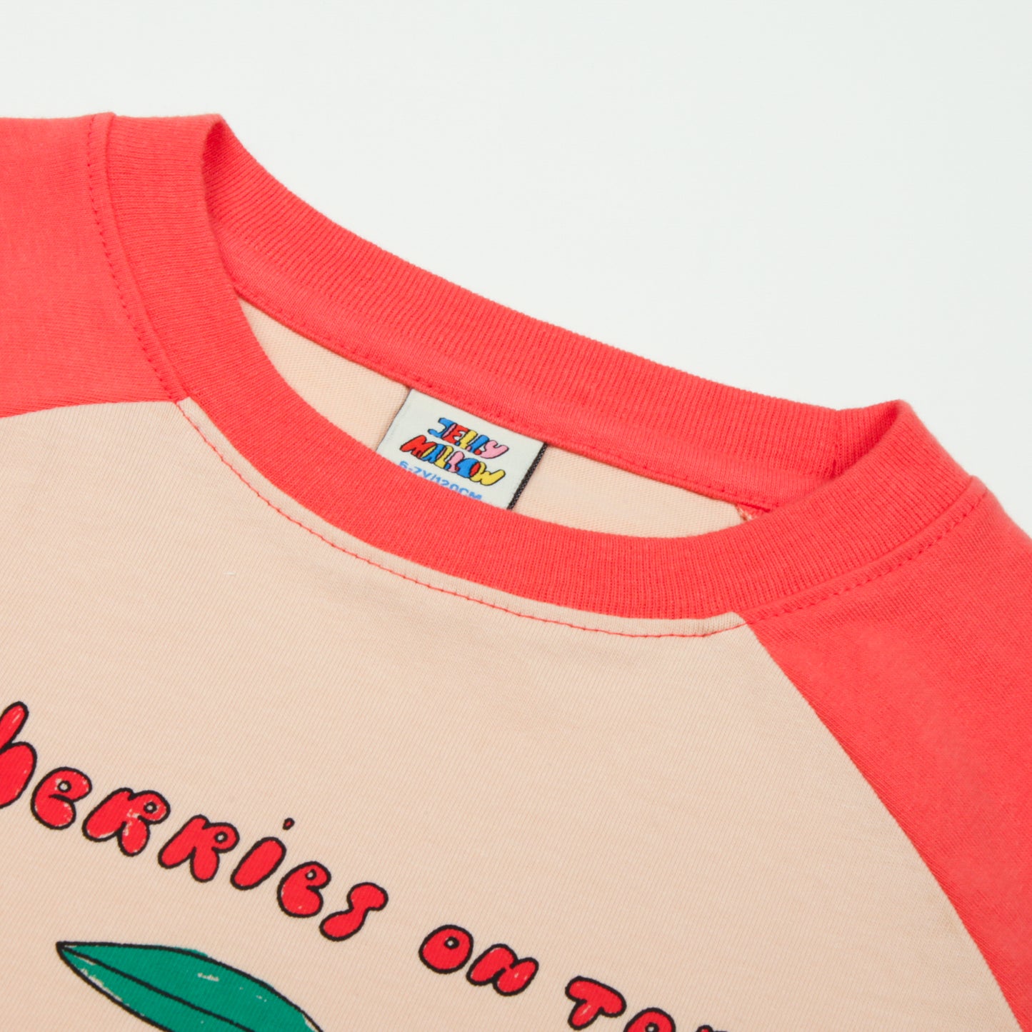 Cherry Cupcake Raglan T-shirt