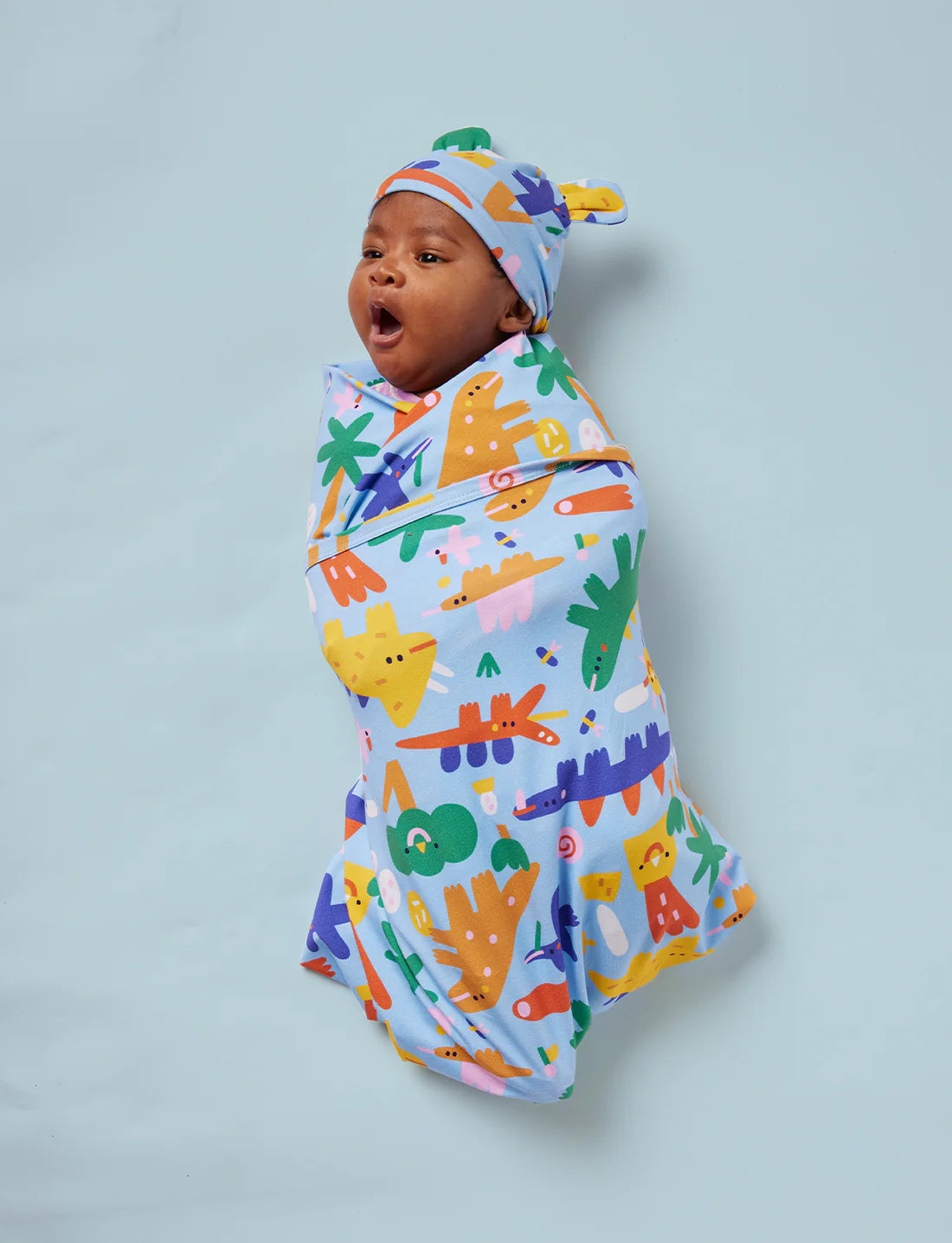 Dino Days Swaddle Baby Wrap