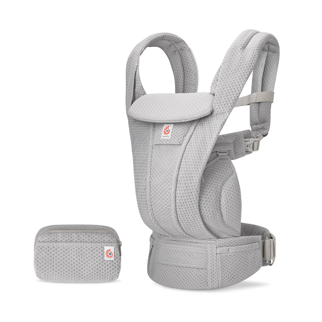 Ergobaby Omni Deluxe Mesh - Pearl Grey – Cookie Dough Boutique LB