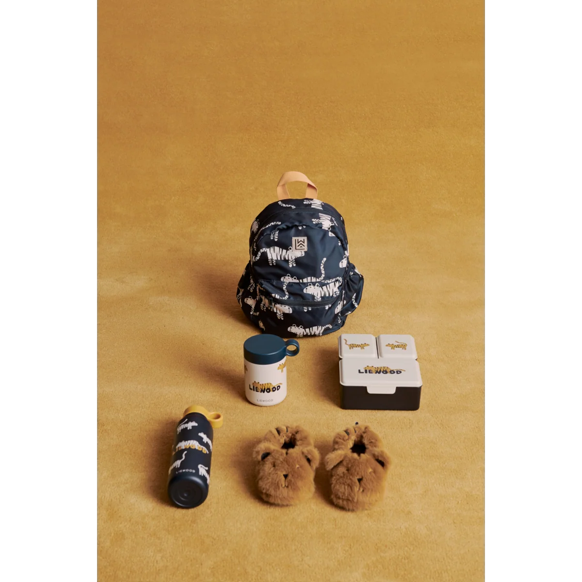 Falk Water Bottle 500ml - Tiger / Classic Navy