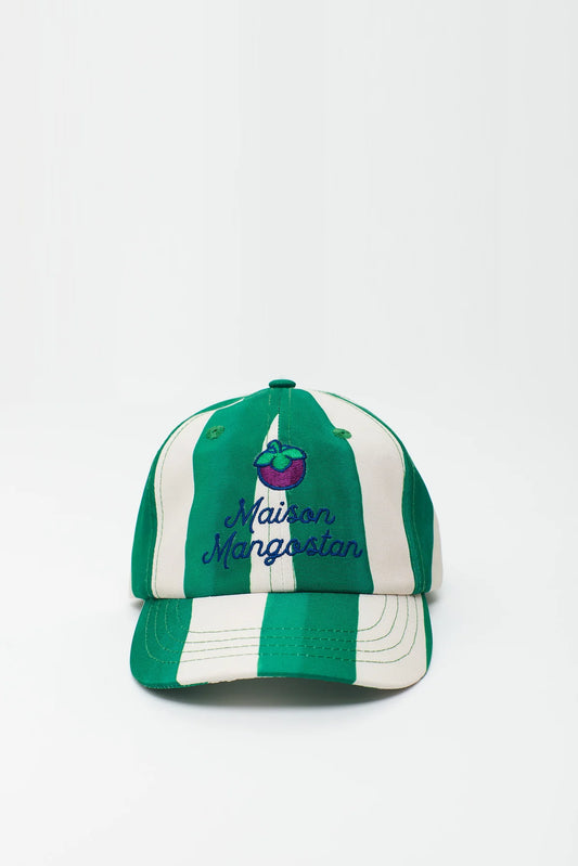 Mangostan Stripes Cap