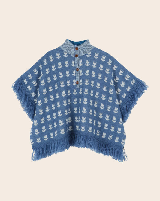 Blue Tulip Poncho