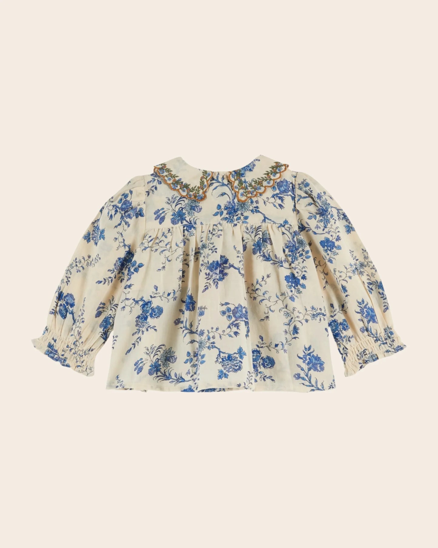 Blue Orchid Baby Blouse