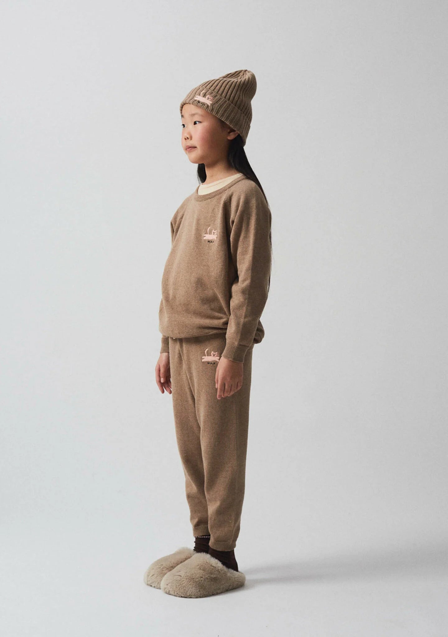 Cat Knitted Jogger