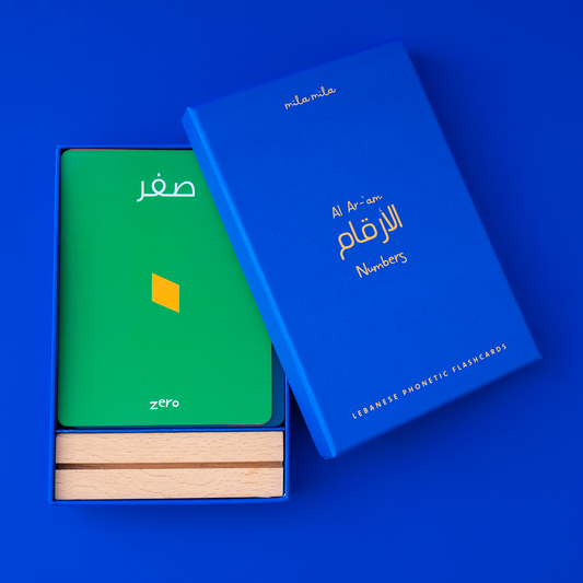 Numbers Flashcards & Stand