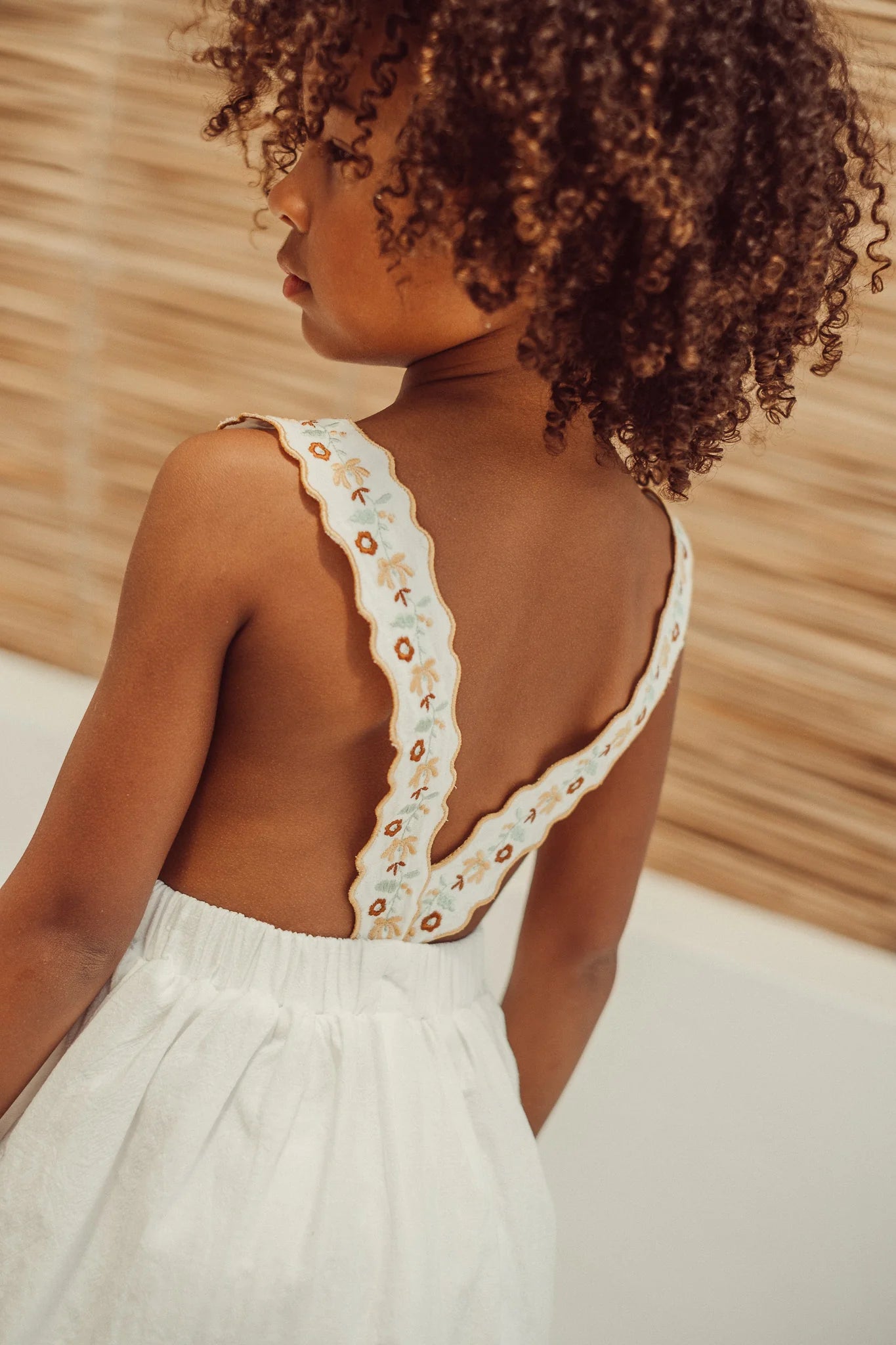 Teresa Dress - Ecru