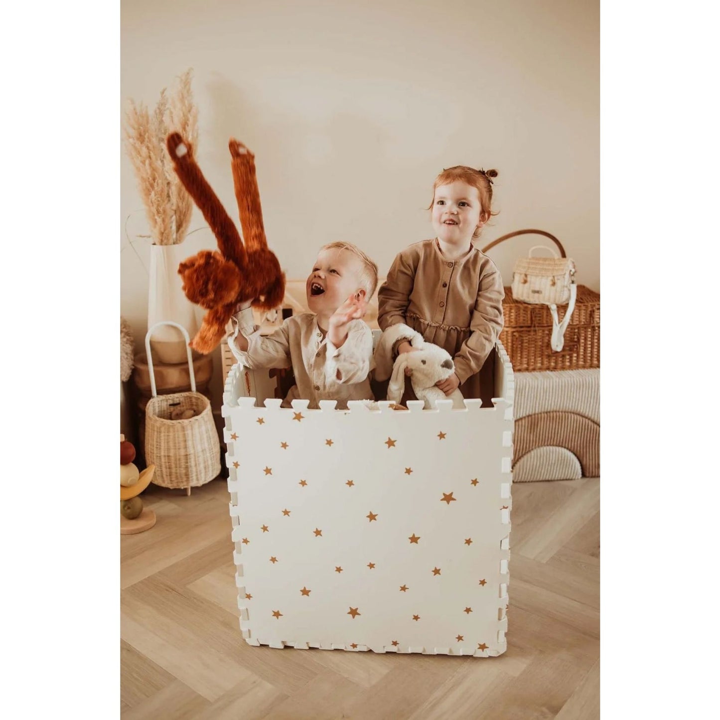 tiloo: Foam Puzzle Playmat & Storage Box - Treehouse