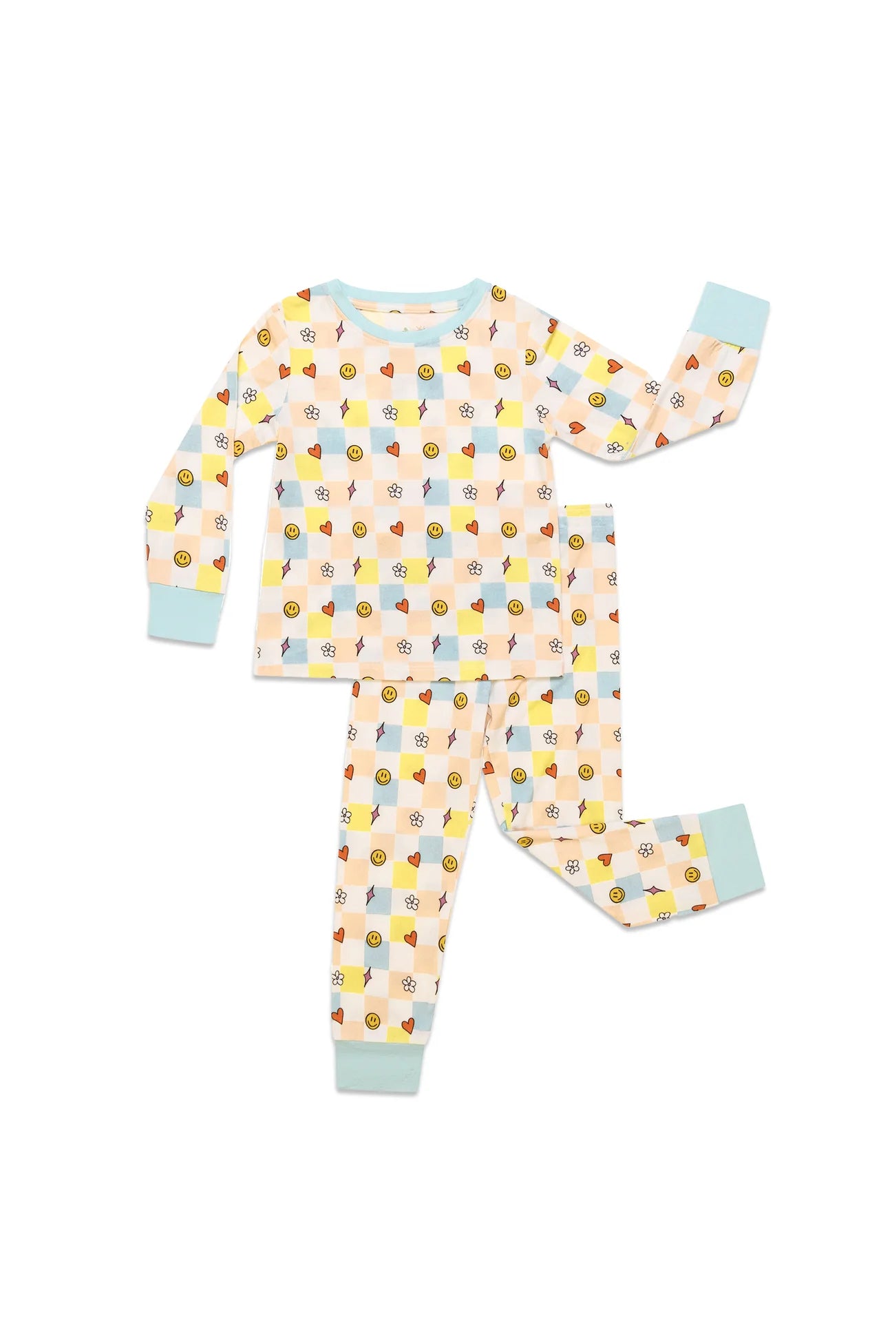 Check Pants PJ Set