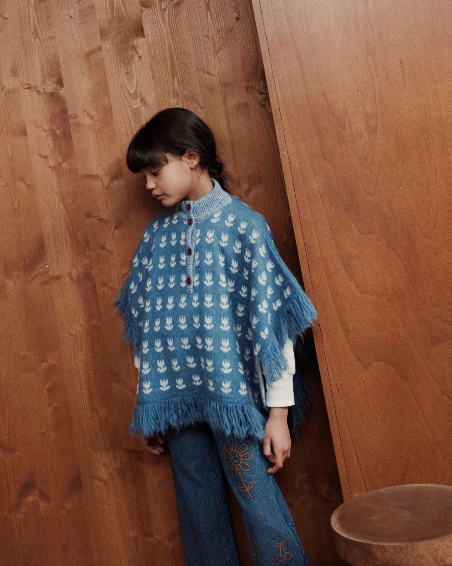 Blue Tulip Poncho