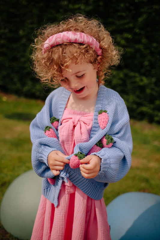 Pink Berry Cardigan