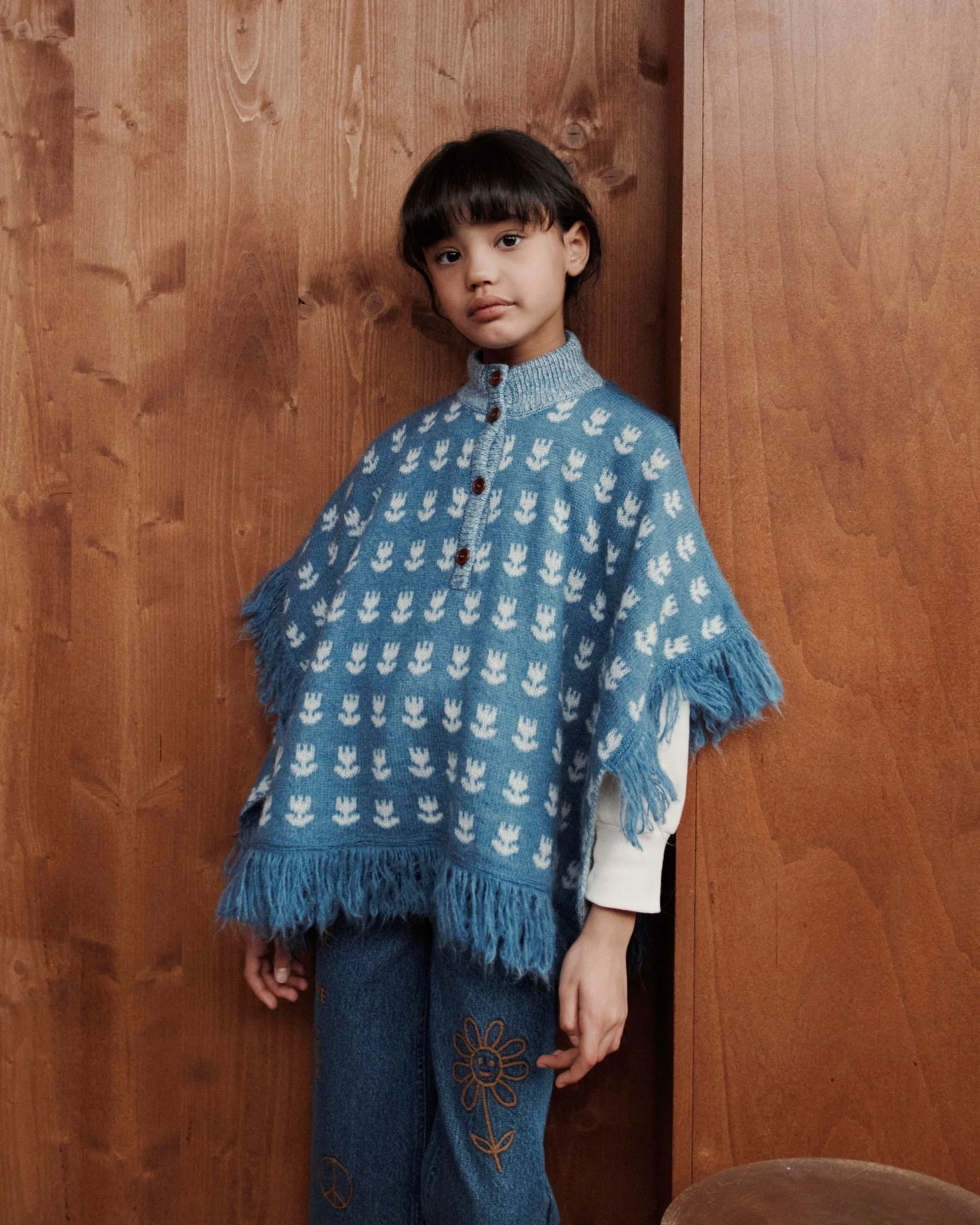 Blue Tulip Poncho