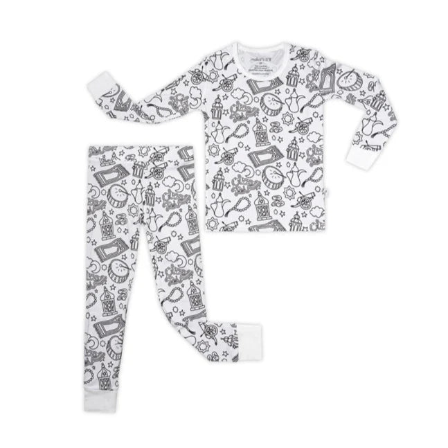 Color Me Pajamas & Washable Markers