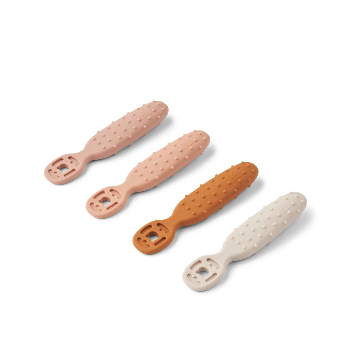 Caelia Baby Learning Spoon 4-Pack - Pale tuscany multi mix