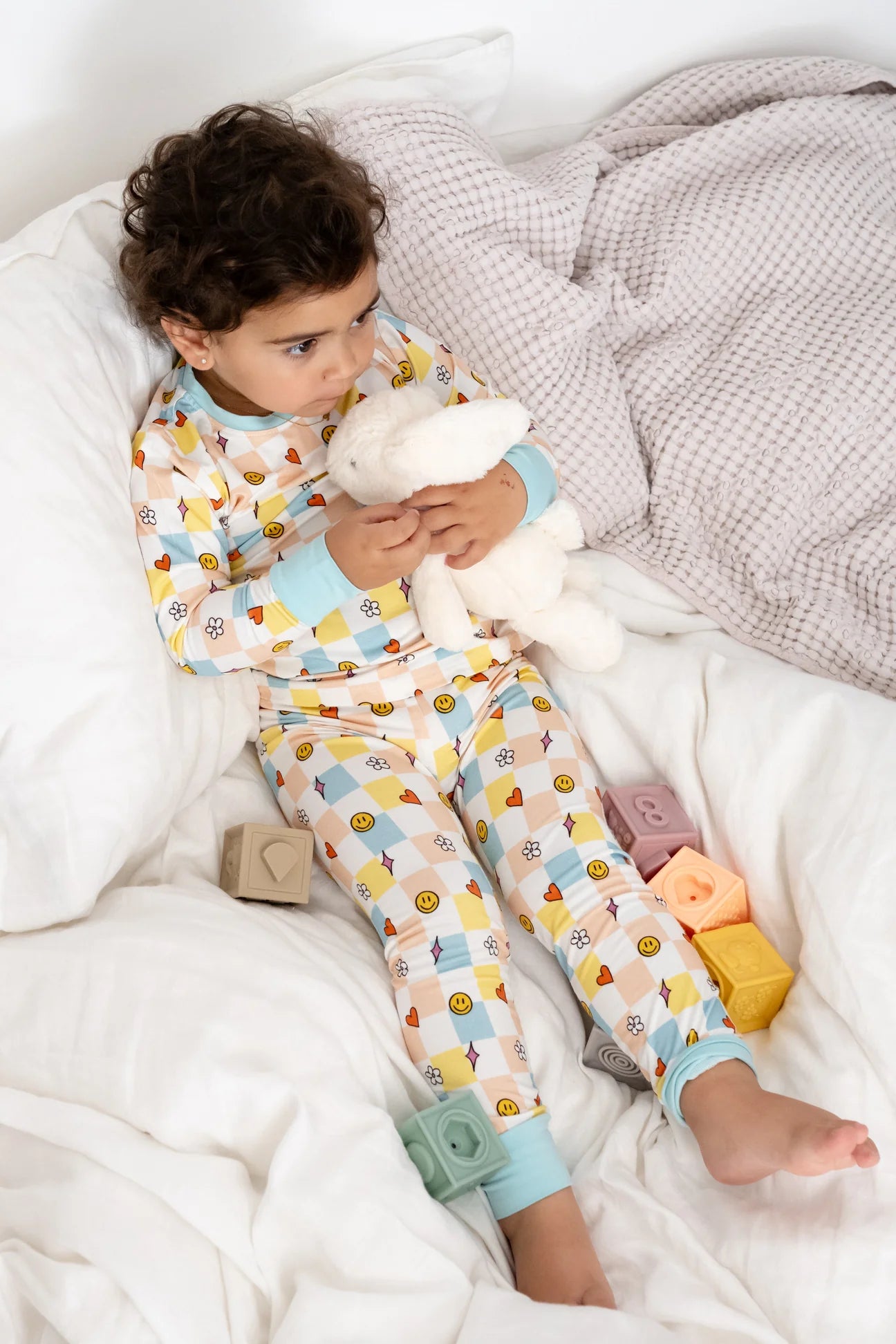 Check Pants PJ Set